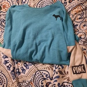 Teal VS pink light hoodie
